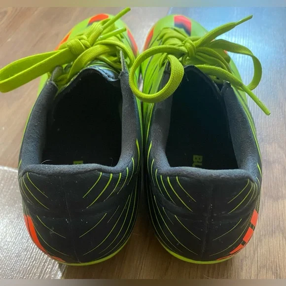 ADIDAS Messi 15.3 FG AG Slime Green Solar Red Black Soccer Cleats Mens S… - Picture 6 of 6